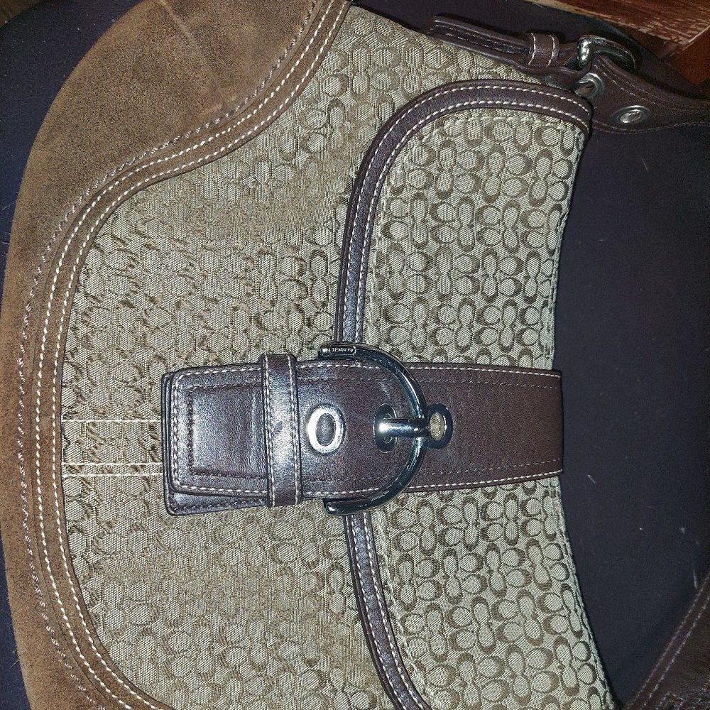 Vintage Coach Signature Handbag